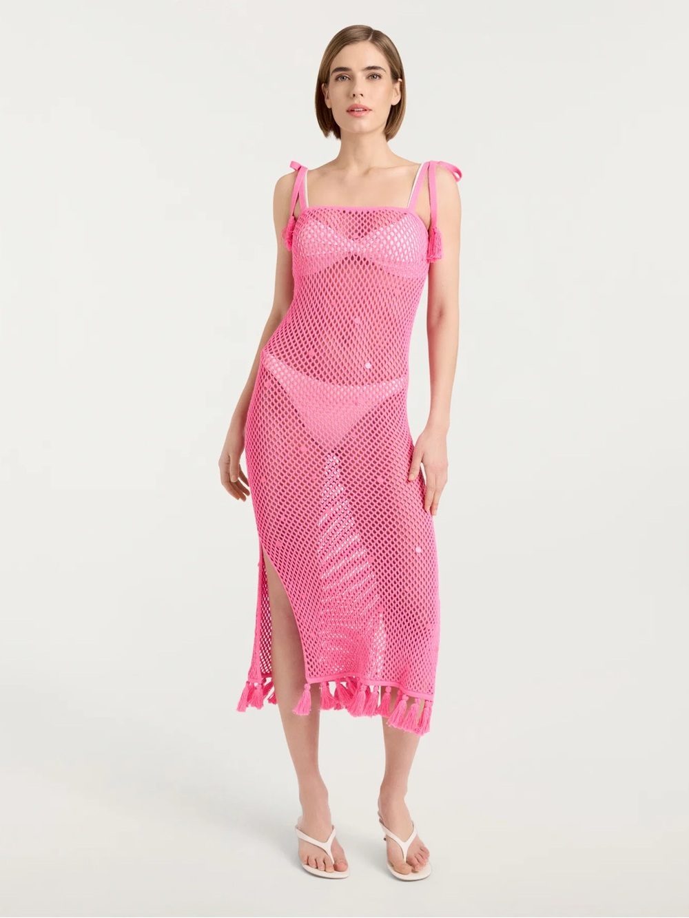 cinq a sept Sequin Kerry Dress Swim Cover up
